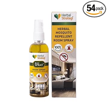 STRATEGI Herbal Mosquito Repellent Room Spray - 100ml (Pack of 2) - image, photos