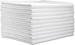 Pano De Prato Liso Branco Legitimo Pé De Galinha 20 Un