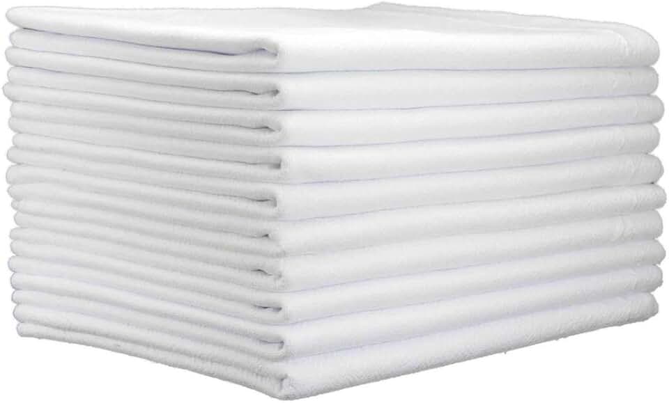 Pano De Prato Liso Branco Legitimo Pé De Galinha 20 Un