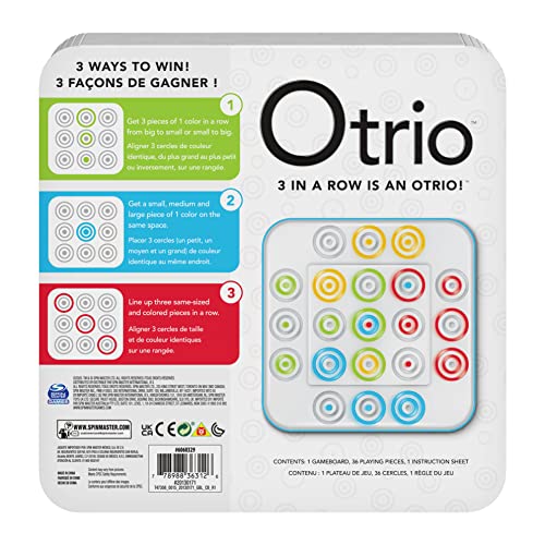 Otrio Strategy-Based Board Game, For Adults, Families, And Kids Ages 8 And Up, By Marbles Brain Store #TOP7