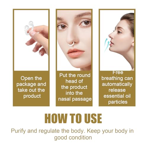 Generic Anel de nariz de drenagem linfática de veneno de abelha, anel de nariz de drenagem linfática