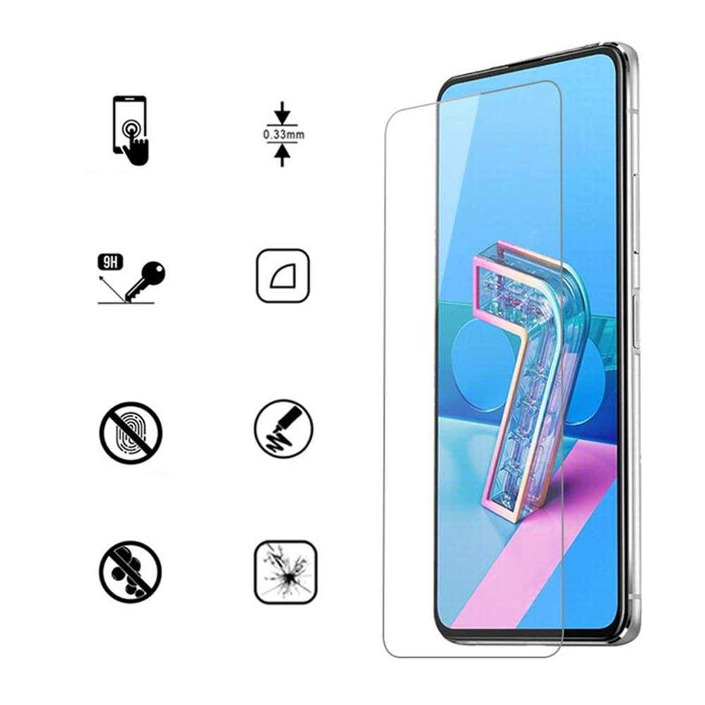 Savvies 6 Pellicole Protettive Trasparenti Per ASUS Zenfone 7 Pro ZS671KS - 2