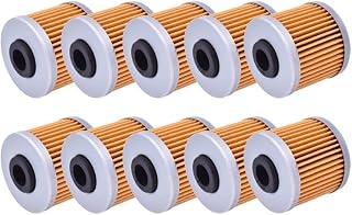【Piezas】 Filtro de aceite de moto para Kymco Scooter 125 200i 300i 350i Downtown 125i 150 200i 300i People GT i.e 125 K-XCT Super Dink 09-17 (Color: 1 pieza amarillo)