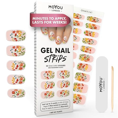 MoYou London I Wet My Plants Gel Nagel-Wraps