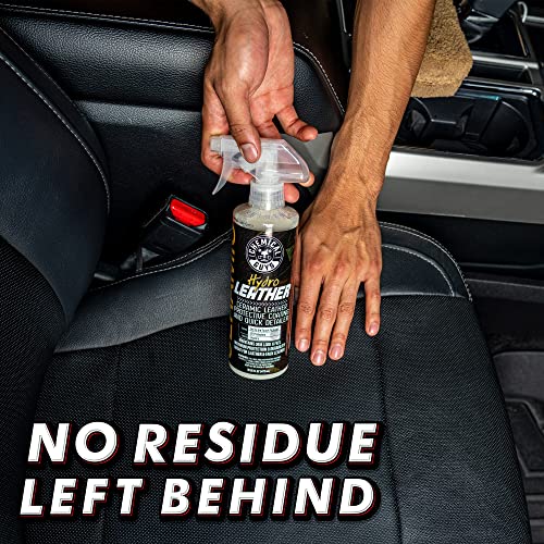 Chemical Guys SPI22916 HydroLeather Ceramic Leather Protective Coating for Car Interiors, Furniture, Apparel, Boots, and More (Works on Natural, Synthetic, Pleather, Faux Leather and More) (16 fl oz) by Chemical Guys - Image 2