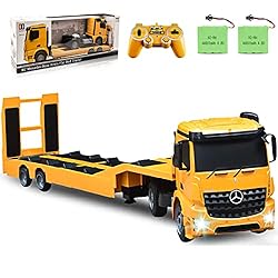 DOUBLE E RC Semi Truck RC Truck Excavator Toys RC Tractor Remote Control Trailer Truck Electronics Construction Vehicles…