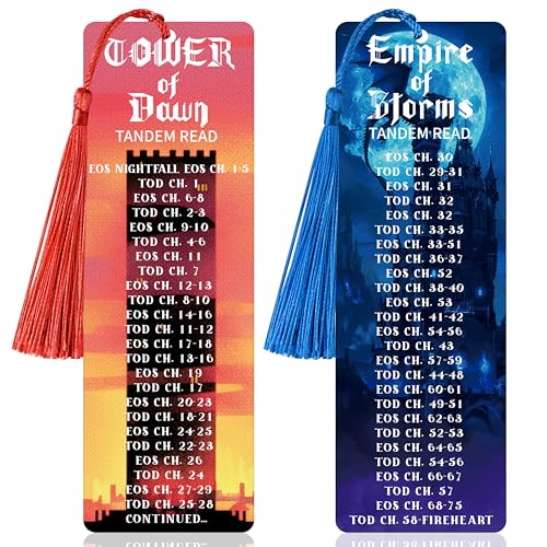 Marque-page Empire of Storms pour amateurs de livres et fans de roman