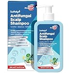 Seborrheic Dermatitis & Folliculitis Scalp Shampoo: For Scalp Prone to Dandruff & Psoriasis – Soothes Itchy, Flaky Scalp – with Tea Tree, Rosemary, Biotin & Caffeine – Sulphate-Free