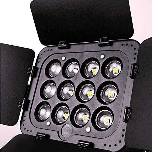 Kit Básico Painel Iluminador SunGun Luz Contínua 12 Super Leds Bi-Color (Bivolt)
