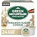 Green Mount Coffee Cinnamon Sugar Cookie Keurig Single-Serve K-Cup Pods, Light Roast Coffee, 24 Count