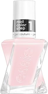 essie Long lasting nail polish with glossy finish, manicure without UV light, gel couture, colour: No. 484 matter of fiction pink, 1 x 15ml