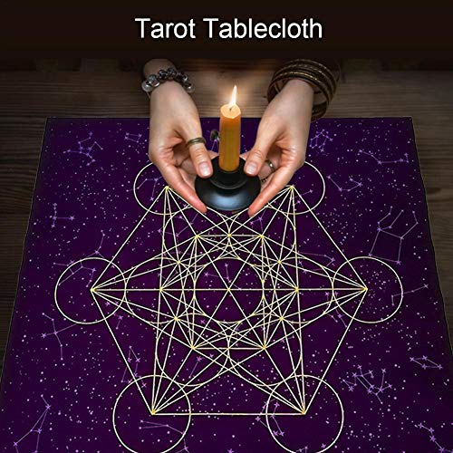 Tarot Tafelkleed Metatrone's Cub Crystal Grid Altaar Tarotkaart Tafelkleed Voor Tarot Waarzeggerij En Dagelijks… - Image 5