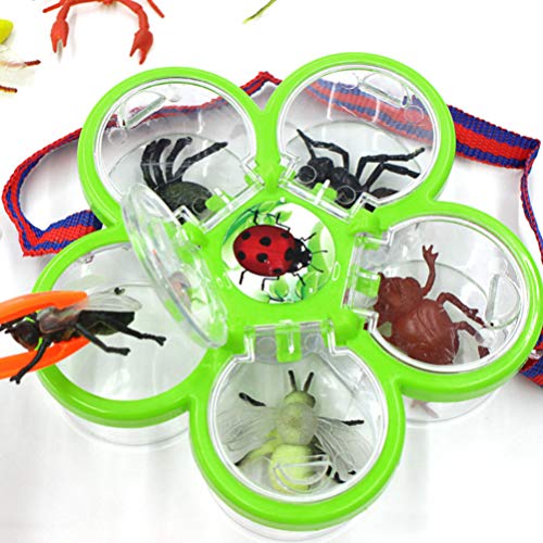 Toyvian Conjunto de ferramentas de captura de insetos de borboleta, caixa de captura de insetos brin