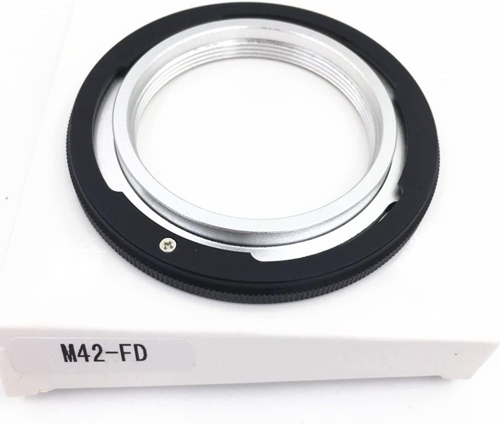 Aluminium Lens Mount Adapter Ring M42-FD M42 Screw Lens Adapter for Canon FD A-1 F-1 T50 to M42 Mount Camera