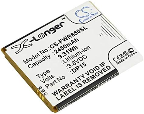 DP15 Battery for Franklin Wireless R850, 2450mAh - Sold by smavco