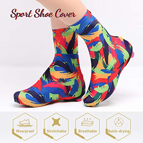 pedkit Calçados esportivos femininos masculinos com capa de secagem rápida e absorvente de umidade r