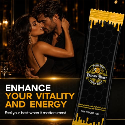 Miel pura natural premium con polen de abeja (Pack de 18) miniatura 5