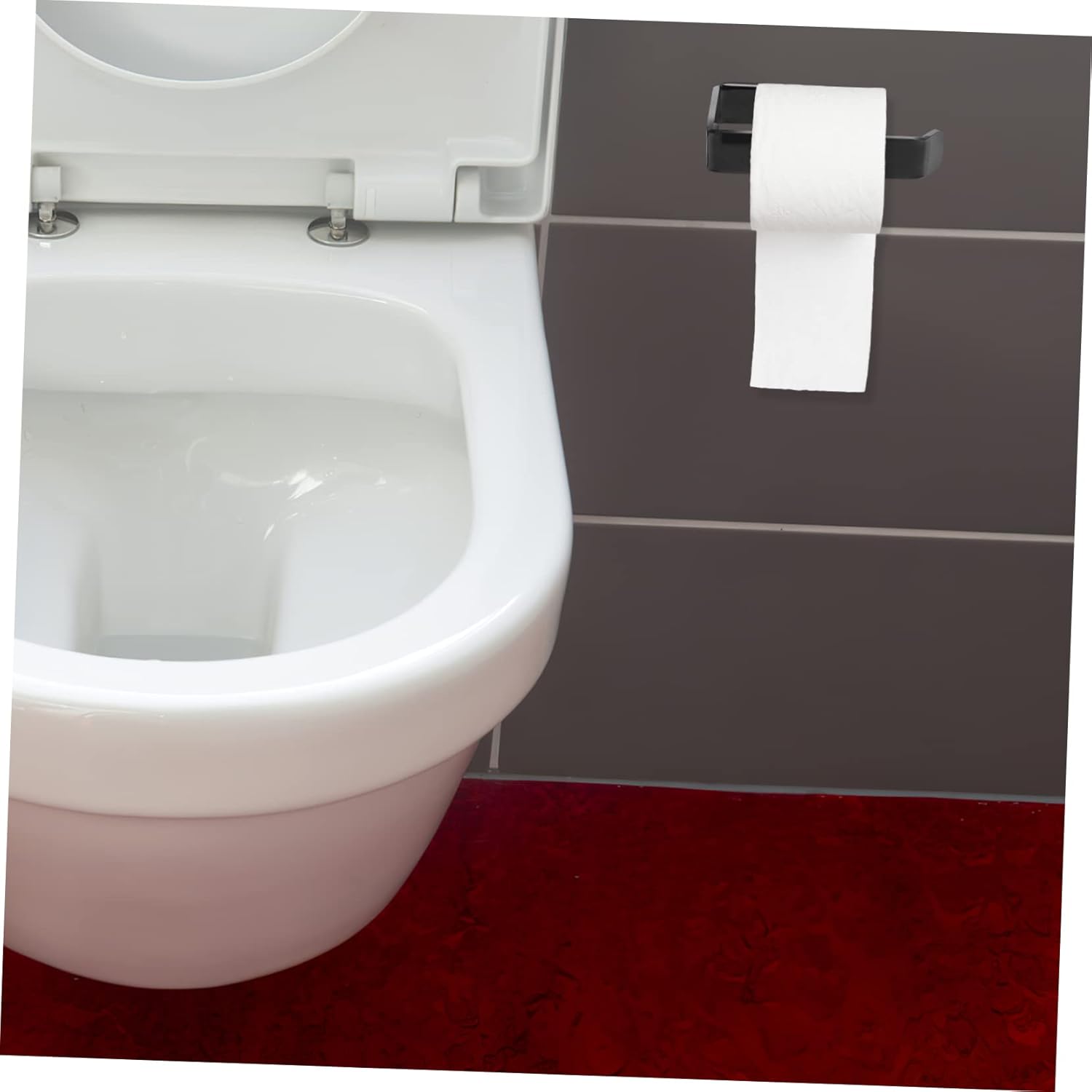 Paper Towel Holder Toilet Tissue Holder Paper Towels Holder Paper Roll Holder Self Adhesive Paper Paper Towel Rod Toilet Tissue
