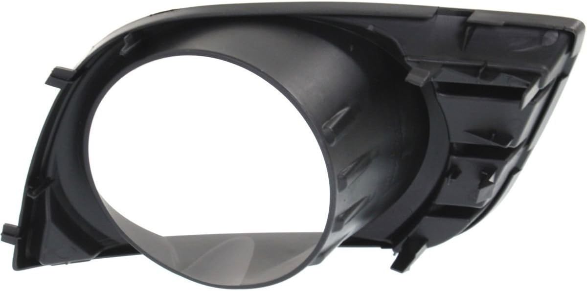 DAT AUTO PARTS Front Left Driver Side Fog Light Cover Bezel Pair Fits 2008-2017 Toyota Sequoia full size SUV, Black Textured Plastic, Replaces TO1038157 TO1039157, 814820C021 814810C021