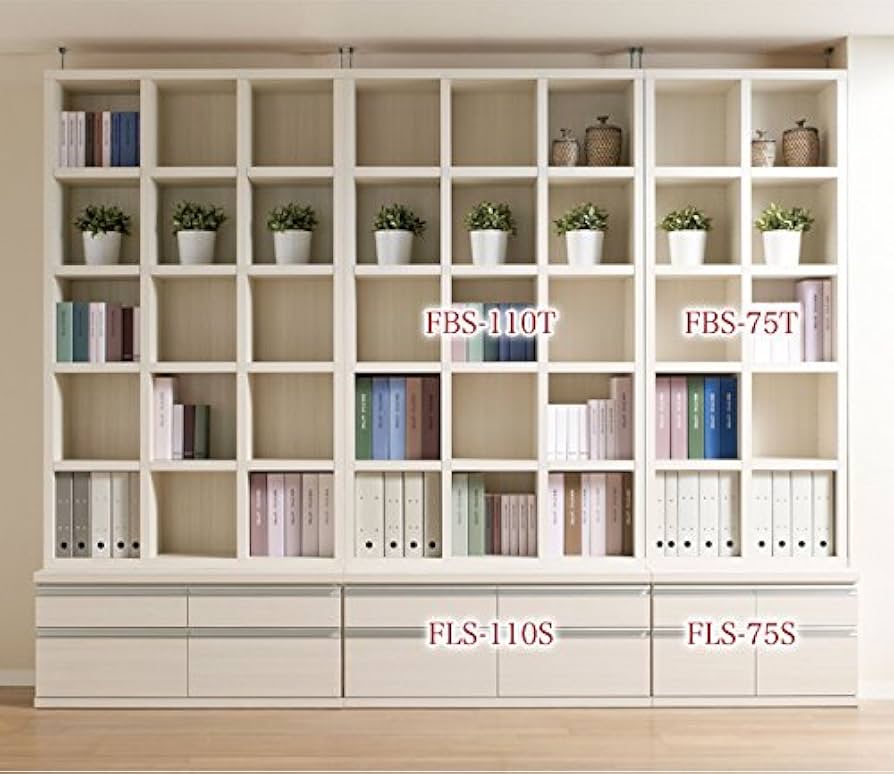 Amazon | 書棚 本棚 幅110cm 完成品 日本製 完成家具 フナモコ ニュー Amazon | 書棚 本棚 幅110cm 完成品 日本製 完成家具 フナモコ ニュー