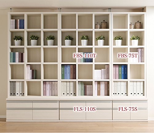 フナモコ ニューラチス FLA-110S Amazon | 書棚 本棚 幅110cm 完成品 日本製 完成家具 フナモコ