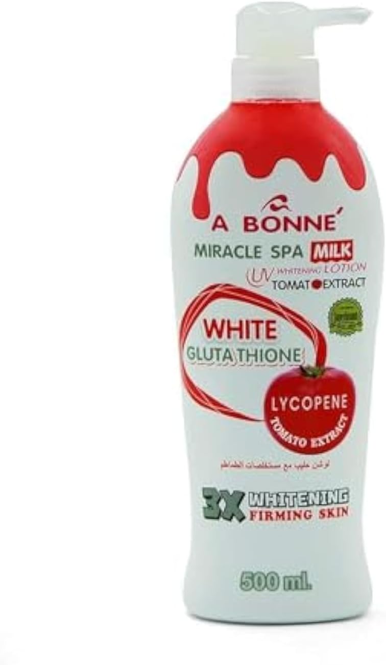 A Bonne' Miracle Spa Milk Tomato Extract Mixed UV Whitening Lotion 500ml