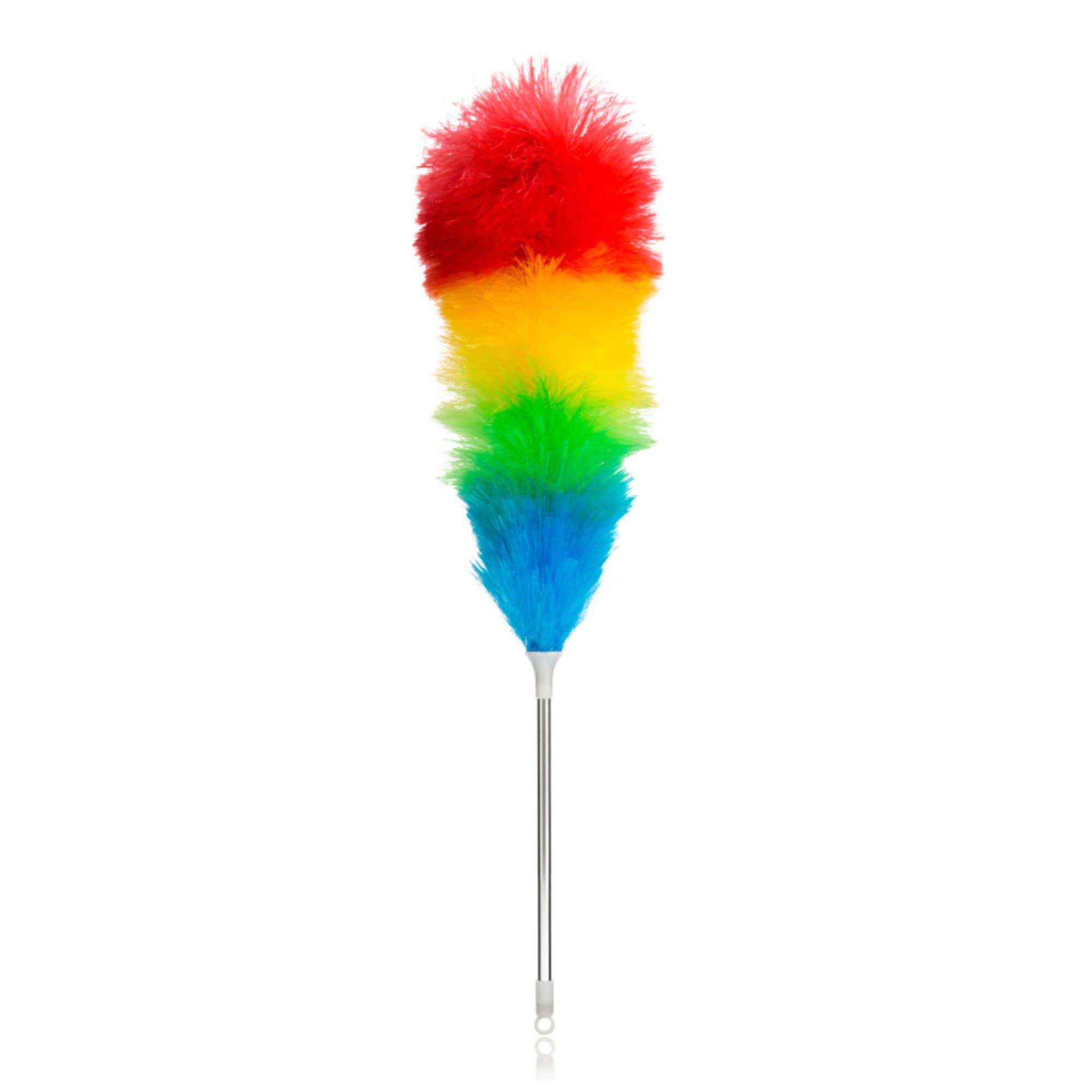 20 Foot High Reach Duster Kit, Dusters For Cleaning, 5-12ft Extension Pole, Cobweb Dusters, Ceiling Duster, Microfiber Feather Duster, Adjustable Tip, For Home Yard/Wall/Furniture