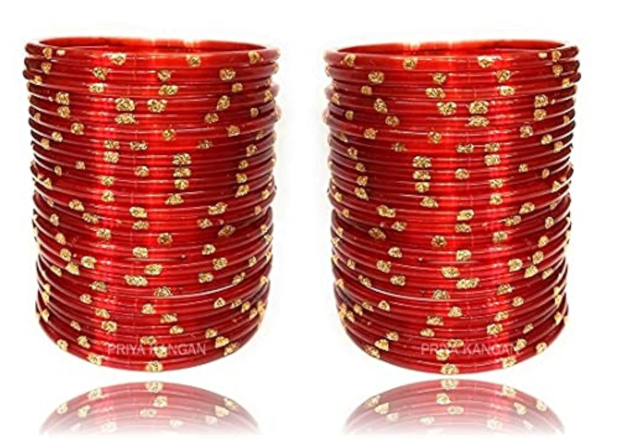Elegant Zari Work Glass Bangles for Wedding & Party