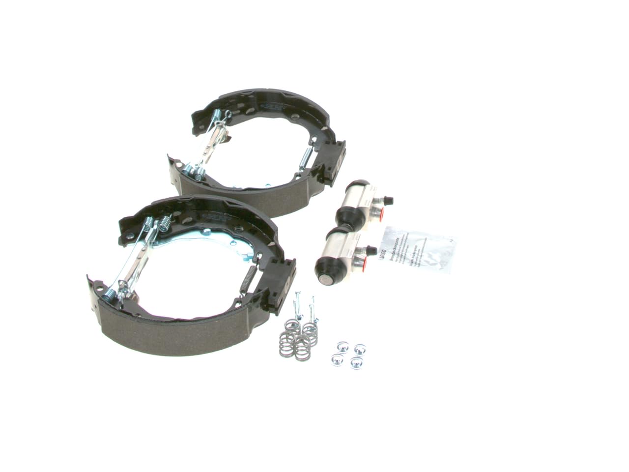 BOSCH Kit ganasce freno 0204114685 | Compatibile con: DACIA LOGAN II, SANDERO II, RENAULT CLIO IV, CLIO IV Grandtour, CLIO IV Kasten/Schrägheck, LOGAN/STEPWAY II