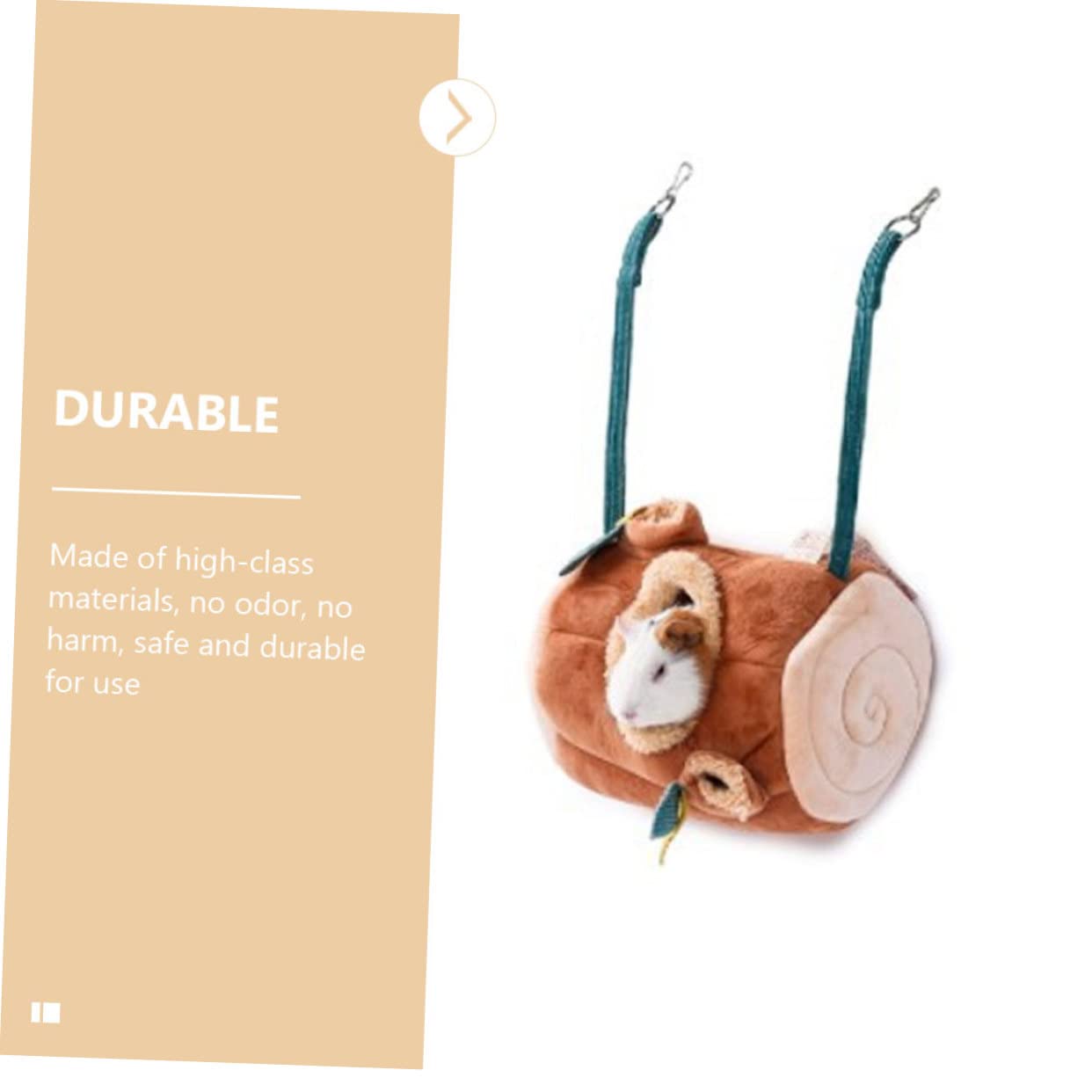 POPETPOP 2piezas Hamaca Colgante Cálida para Hámster y Cama Agradable para Roedores Accesorio para y Chinchillas