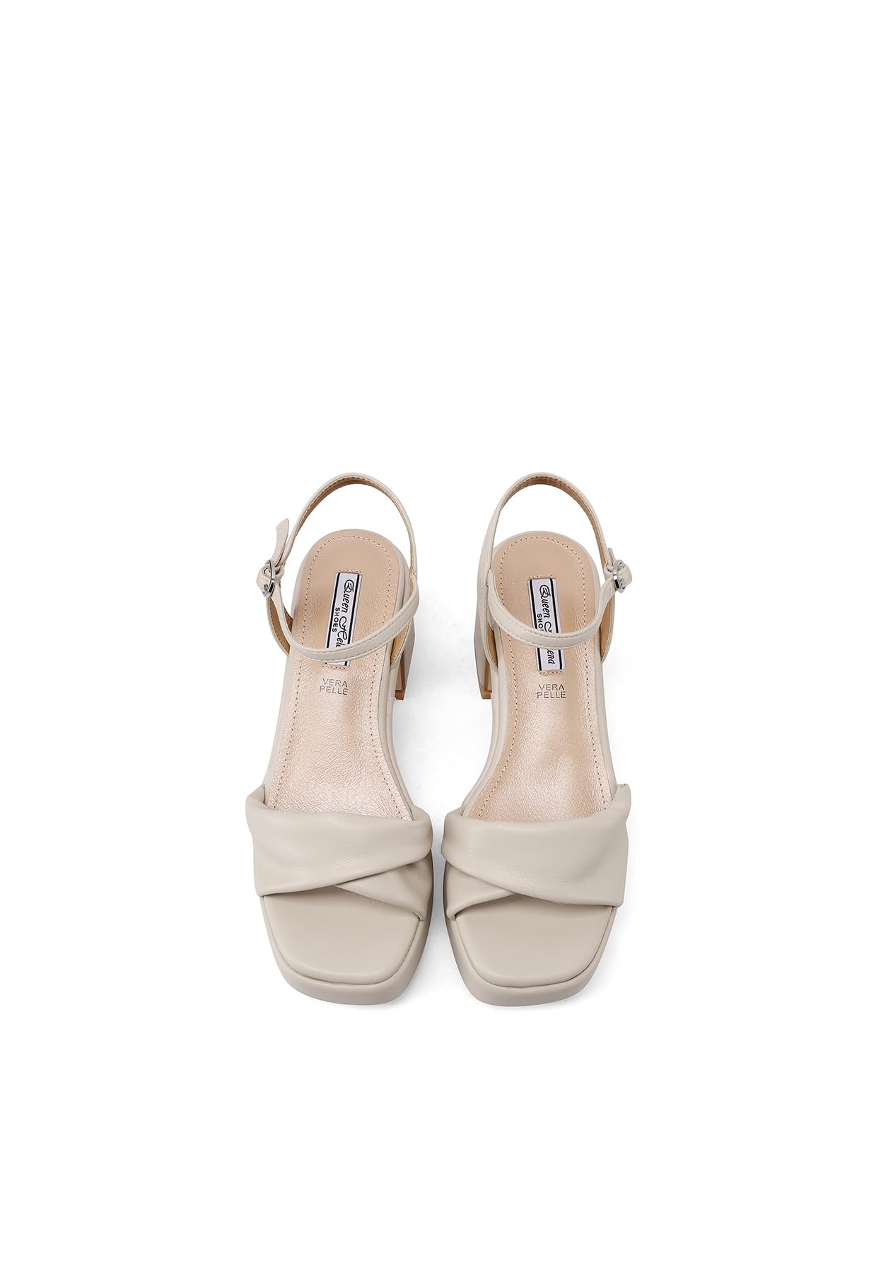 QUEEN HELENA Sandali con Tacco Zatteroni Casual Donna ZM9979