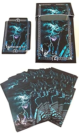 docsmagic.de 100 Art Card Sleeves + Deck Box Zombies Theme Bundle - 66 x 91 mm Standard Size MTG PKM | Ya disponible en tu tienda friki favorita! En mundofriki.es!