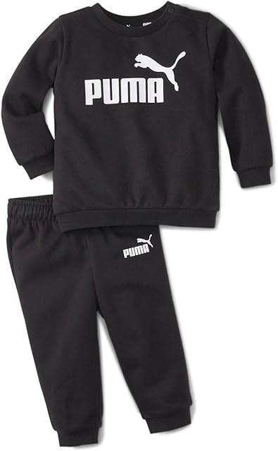 PUMA Kids Boys Crew Jogger Tracksuit Infant Fleece Long