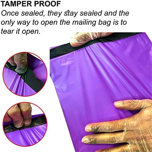 Purple Courier Mailer 12 x 16 in Mailing Bag Poly Large Letter Bags 300 x 400 mm (Pack of 50)