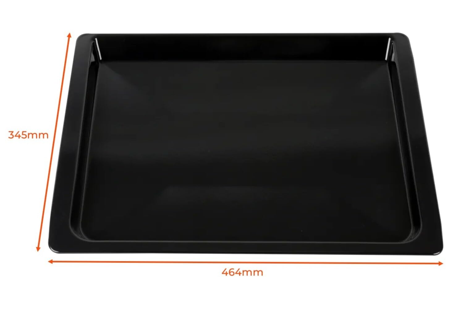 Recamania Bandeja de Horno Balay Bosch Siemens - Cod. 00438350, 00742278, 00688657 00438350 - Medidas: 464x345x29 mm