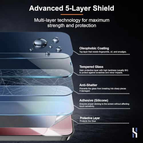 Image of Tempered Glass for Oppo F31 Pro Plus - Military Grade 9H Screen Guard, Anti-Scratch, Shatterproof, Edge to Edge Full Coverage - Black Border