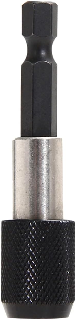 1/4 Hex Shank Bit Holder Extension Screwdriver Connection Rod Magnetic Adapter Strong Toughness Metal Portable Supplies Chuck