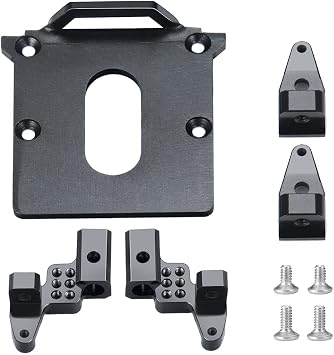 Aluminum Shock Mounts Towers Receiver Stand Upgrades for Axial SCX24 Deadbolt C10 JLU CRC Gladiator Bronco 1/24 RC Crawler Car