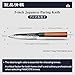 FAMCÜTE 5 inch Japanese Paring Knife, Hand Forged 5 Layer 9CR18MOV Clad Steel Professional Kitchen Small Knife With Rosewood Handle As a Warm and Beautiful Gifts for Mom/Dad