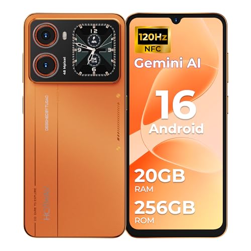 Imagen de HOTWAV X100GT Android 16 Telefono Movil con Pantalla Trasera de 20GB+256GB 1TB