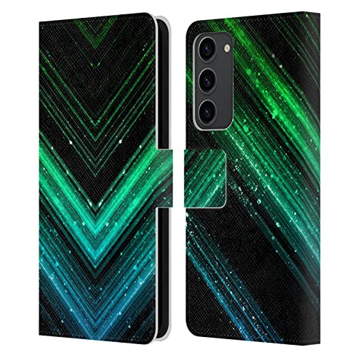 Étui en cuir Samsung Galaxy S23+ fini brillant métallique haut de gamme
