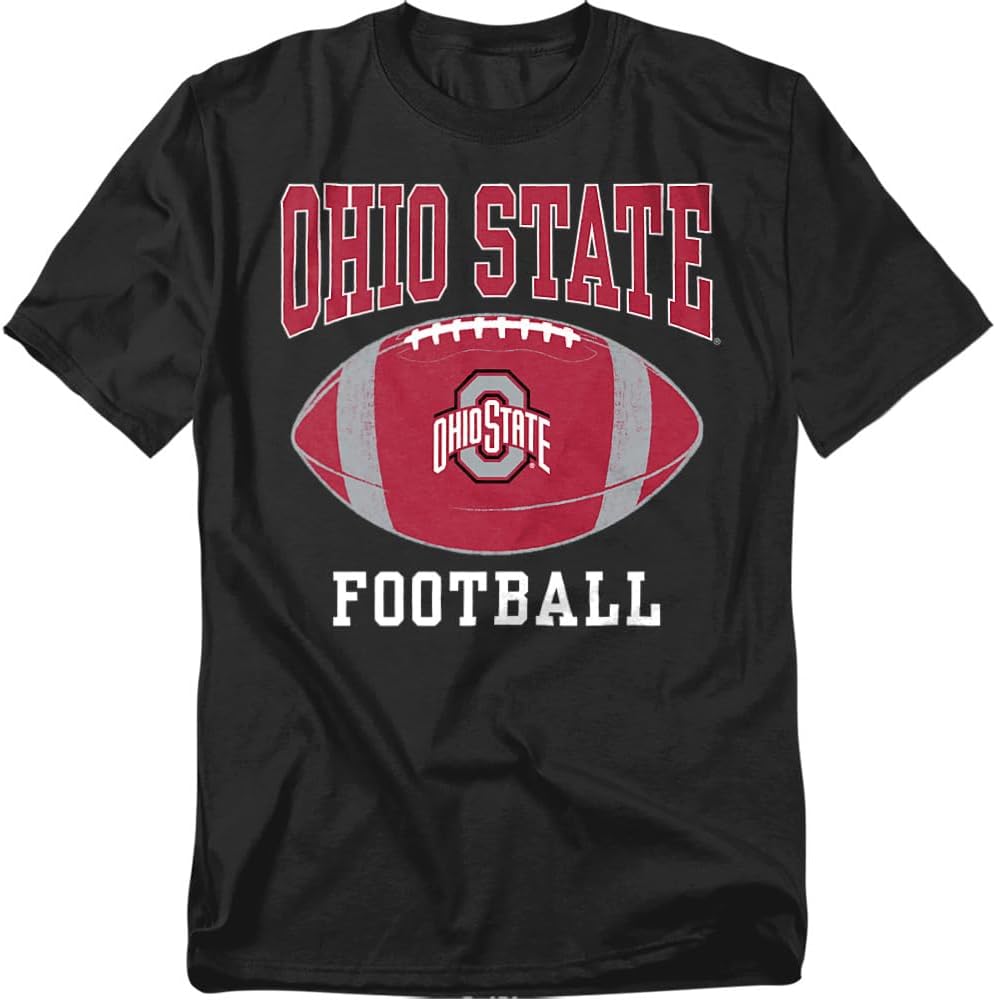 The Ohio State University Official Football Ball Unisex Adult T Shirt