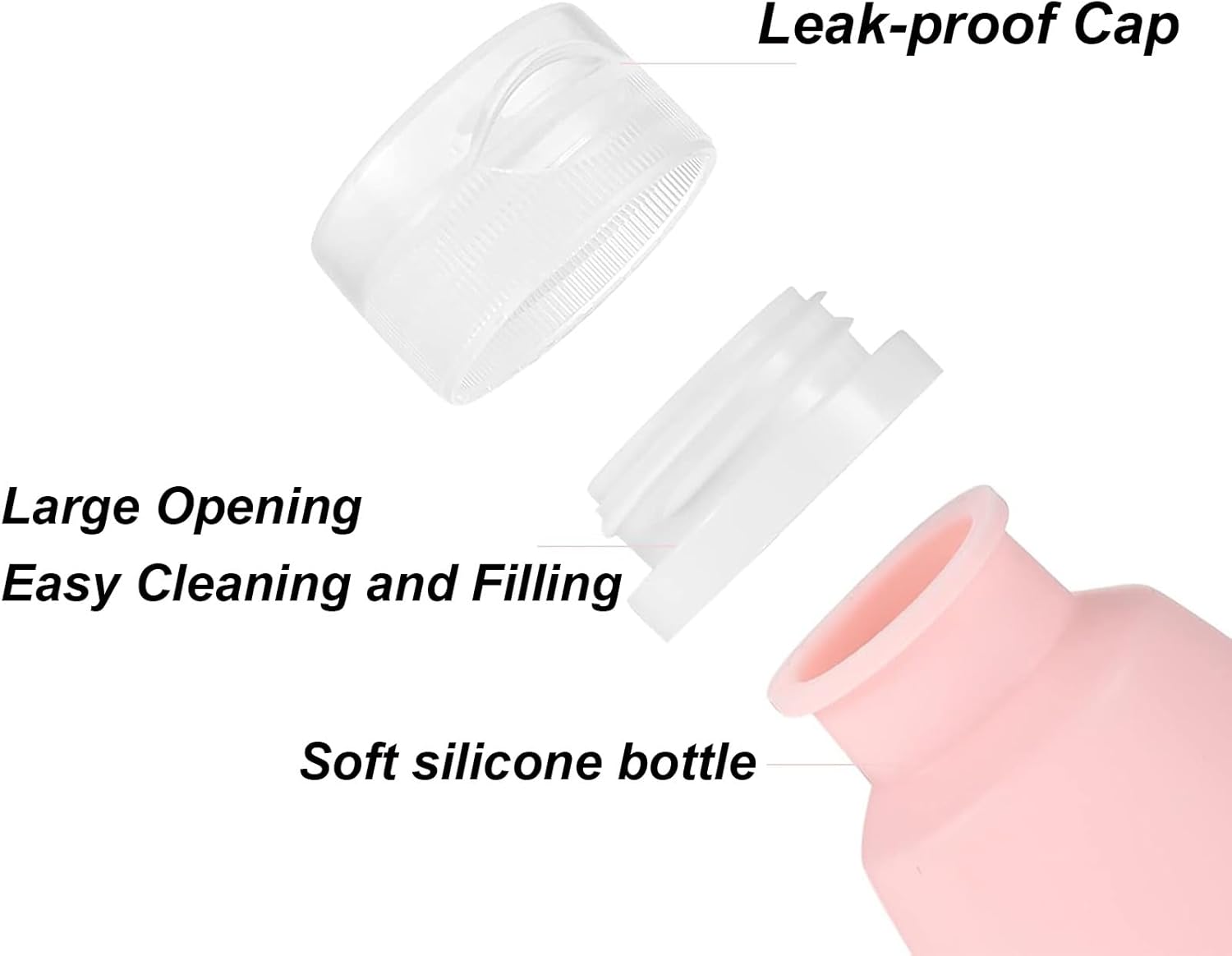 20-Pack Leak-Proof Mini Condiment Bottles, Food Grade Silicone Squeeze Containers for Sauces, Oil & Skincare, Dual Seal Design, Perfect for Travel, Camping, Picnics, Lunch Box (Mix Colors)