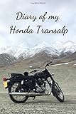 honda transalp 600 gewicht  Diary Of My Honda Transalp: Notebook For Motorcyclist, Journal, Diary (110 Pages, In Lines, 6 x 9)