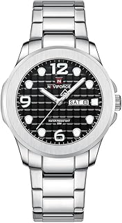 Naviforce 9244 – Elegant Men's Watch with S/Black