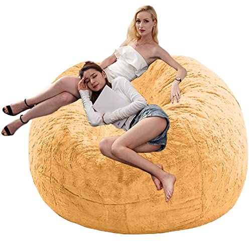 Housse de pouf moelleuse et douce grand format pour fauteuil - 2