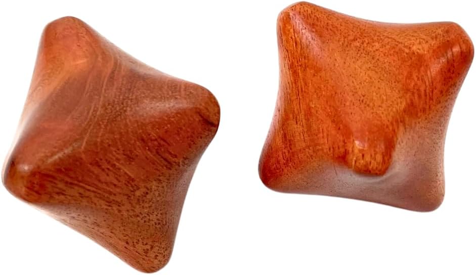 Thai Traditional Wooden Massage Tool, Star Shape, Hand Massager x 2 image 5