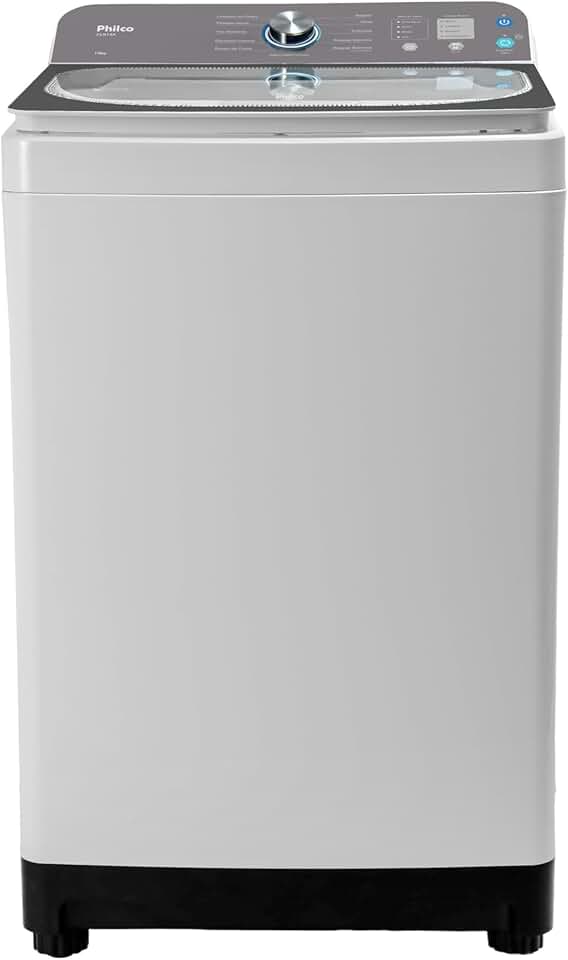 Máquina de Lavar 14 Kg Philco PLR14A 12 Programas de Lavagem 220V