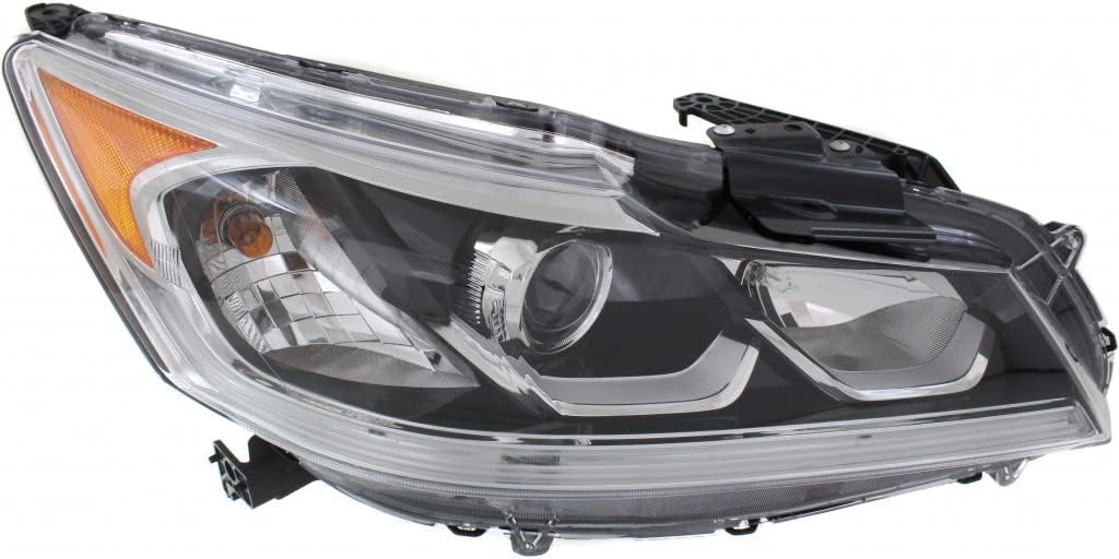 For Honda Accord Sedan 2016 2017 Headlight Assembly LX MDL Passenger Side CAPA Certified | HO2503168 | 33100-T2A-A61