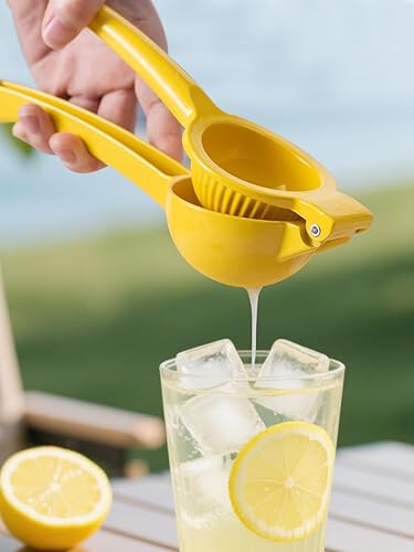 Exprimidor de limón, exprimidor manual de alta calidad para limón, prensa manual de metal, exprimidor de cítricos, herramienta de barra exprimidora